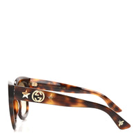 Gucci Round Sunglasses — Tortoise GG0208S