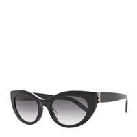 Saint Laurent Cat-Eye Sunglasses — Black
