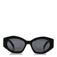 Celine Oval Sunglasses — Black