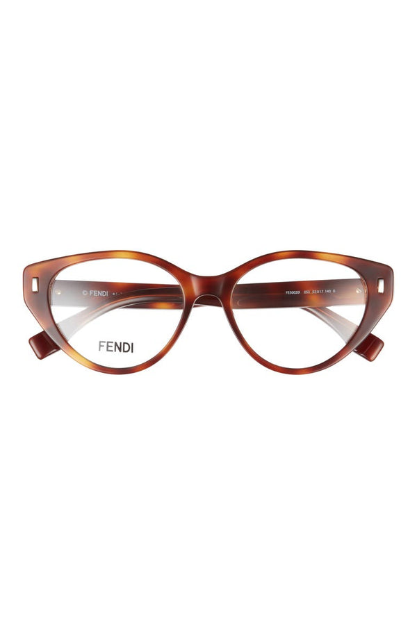 Fendi First square-frame acetate optical glasses - front