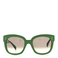 Celine Square Sunglasses — Green