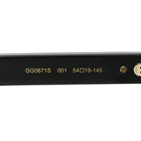 Gucci Square Sunglasses — Black GG0671S