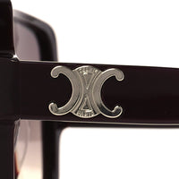 Celine Square Sunglasses — Black