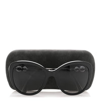 Chanel Cat-Eye Sunglasses — Black 5338-H
