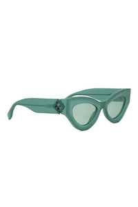 Fendi FF Diamonds cat-eye sunglasses - detail