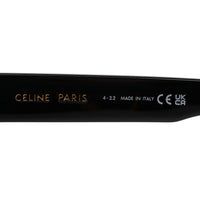 Celine Square Sunglasses — Black