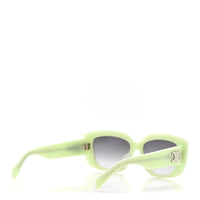 Celine Square Sunglasses — Green