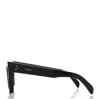 Celine Square Sunglasses — Black