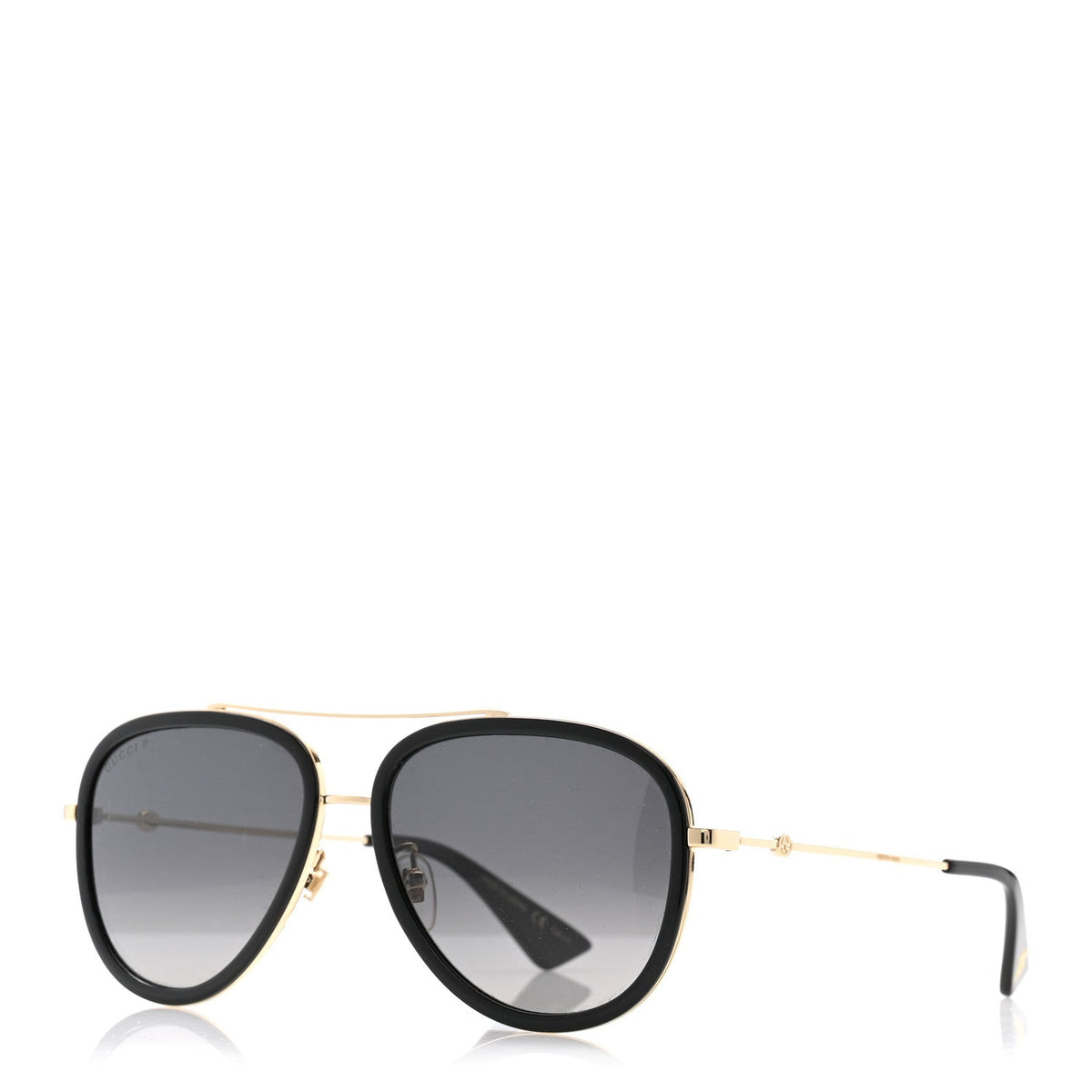 Gucci Aviator Sunglasses — Black GG0062S