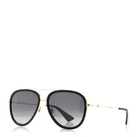 Gucci Aviator Sunglasses — Black GG0062S