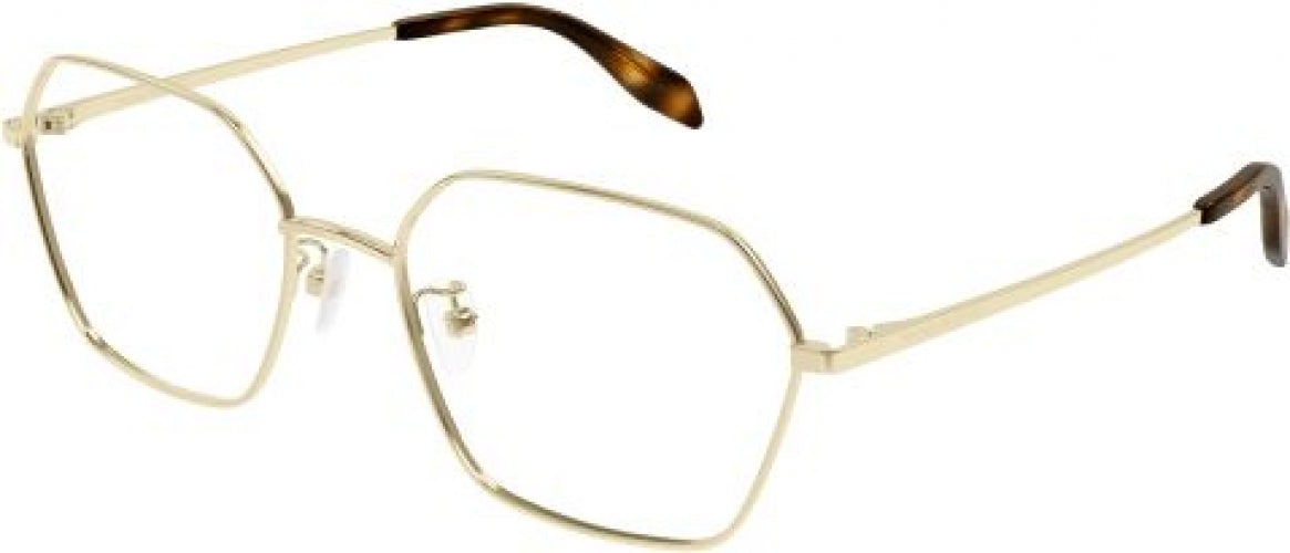 Alexander McQueen Geometric Hexagonal Optical Frame