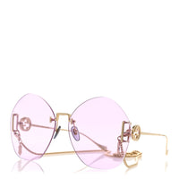 Gucci Round Sunglasses — Purple GG1203S