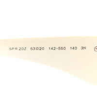 Prada Oval Sunglasses — White SPR 20Z
