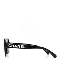 Chanel Square Sunglasses — Black 5408-A