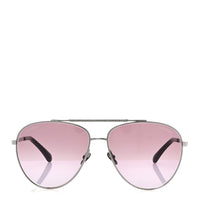 Chanel 4279 Pilot Aviator Metal Sunglasses - angle view