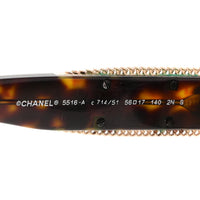 Chanel Square Sunglasses — Tortoise 5516-A