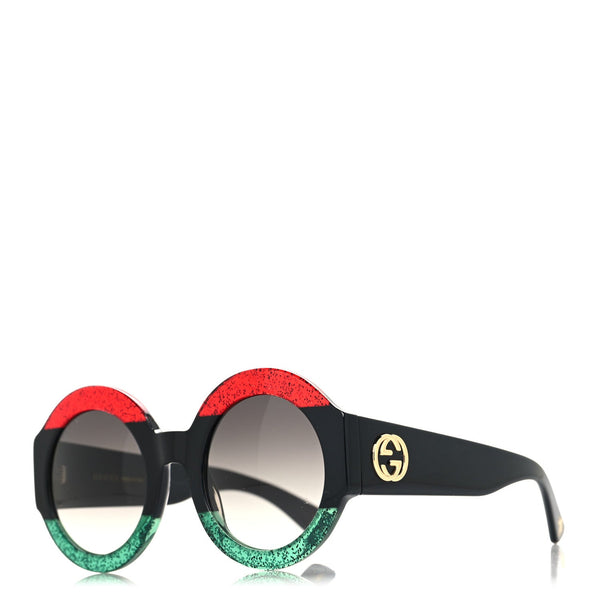 Gucci GG0084S Cat-Eye Acetate Sunglasses - Front