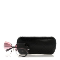 Chanel Round Sunglasses — Pink