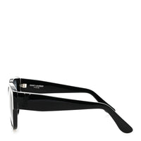 Saint Laurent Cat-Eye Sunglasses — Black
