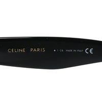 Celine Square Sunglasses — Black