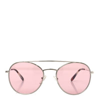Prada Round Sunglasses — Silver