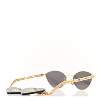 Gucci Cat-Eye Sunglasses — Gold GG0977S