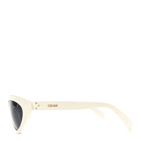 Celine Round Sunglasses — White