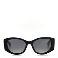 Chanel Oval Sunglasses — Black 5524-A