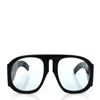 Gucci Oversized Aviator Sunglasses — Black GG0152S