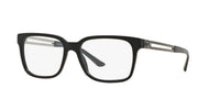 Versace VE3218 rectangle black acetate optical - side angle