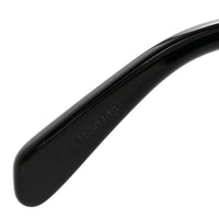 Celine Oversized Round Sunglasses — Black