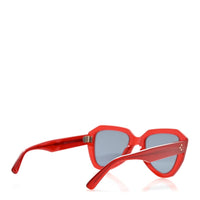 Celine Cat-Eye Sunglasses — Red