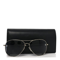 Chanel Aviator Sunglasses — Silver 4189-T