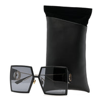 Dior Square Sunglasses — Black