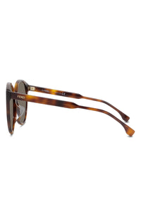 Fendi Fine round metal sunglasses - side