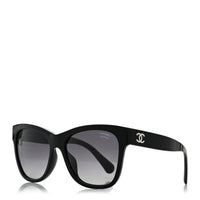 Chanel Cat-Eye Sunglasses — Black 5380-A