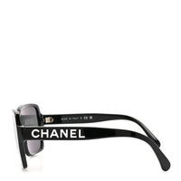 Chanel Square Sunglasses — Black