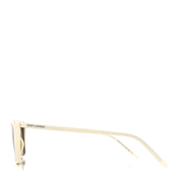Saint Laurent Cat-Eye Sunglasses — Ivory SL 737