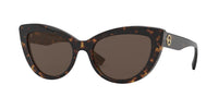 Versace VE4388 white cat-eye sunglasses - three-quarter view