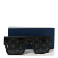 Louis Vuitton Square Sunglasses — Black Z1583W