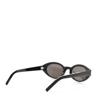 Saint Laurent Oval Sunglasses — Black SL 567