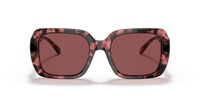 Coach HC8360U oversized square universal-fit sunglasses - front view