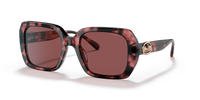 Coach HC8360U oversized square universal-fit sunglasses - quarter view