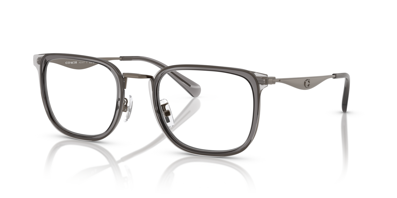 Coach Tabby Metal Square Optical Frame
