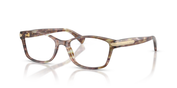 Coach HC6065 Signature C rectangle optical frame - quarter view