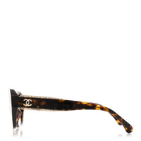 Chanel Square Sunglasses — Tortoise 5516-A