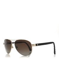Chanel Aviator Sunglasses — Brown 4204-Q
