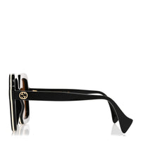 Gucci Round Sunglasses — Black GG1241S