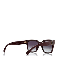 Chanel Butterfly Sunglasses — Burgundy 5557-A