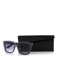 Dior Square Sunglasses — Blue